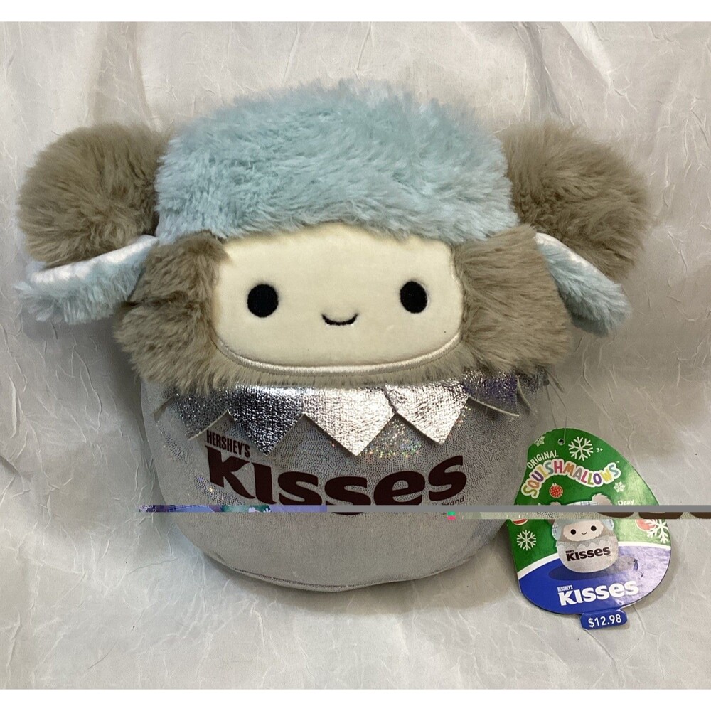 Squishmallows Candy Squad Dray the Bigfoot Hershey's Kisses 8" NWT Christmas